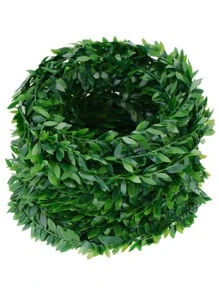 1入組人造葉子藤 - 綠色 - 查看 5