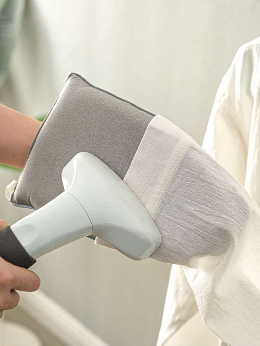 1只/2只装熨烫隔热垫耐热手套，耐高温海绵手持熨烫垫，尖头防水熨烫手套，舒适透气，适合旅行和居家熨烫，可用于学校、办公室、家庭、旅行、包袋、收纳、储物、厨房装饰、家居用品等。 - 彩色 - 查看 1