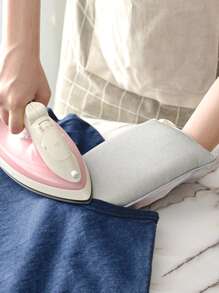 1只/2只装熨烫隔热垫耐热手套，耐高温海绵手持熨烫垫，尖头防水熨烫手套，舒适透气，适合旅行和居家熨烫，可用于学校、办公室、家庭、旅行、包袋、收纳、储物、厨房装饰、家居用品等。 - 彩色 - 查看 2