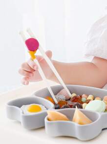 1/3/5双随机颜色防滑儿童筷子，学习练习训练筷子，学校用品 - 彩色 - 查看 3