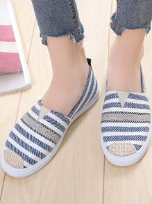 Giày thể thao thông thường mũi tròn mới thoáng khí thoải mái thời trang dành cho nữ - Màu xanh lam - Xem 4