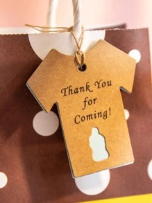 50pcs/Pack Party Hanging Gift Tags, Labels, Cards Valentine Day - Multicolor - View 2