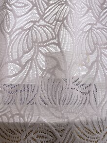 Bức màn rèm đơn hình con bướm thêu - Hồng - Xem 4