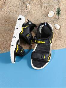 Dép Thể thao Trẻ em Cắt ra Lá thư - Màu vàng - Xem 2