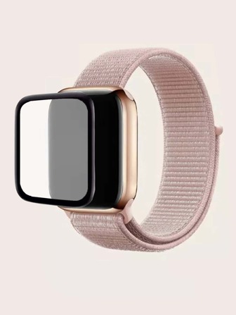 Correa de reloj simple nailon & Película protectora compatible con Apple Watch