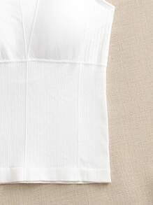 4pcs Seamless Solid Sports Tank Top - Multicolor - View 3