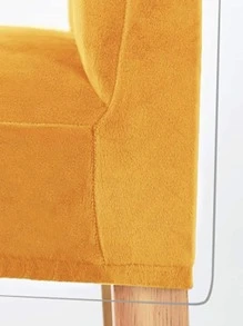 1pc vier seizoenen effen kleur stretch stoel hoes, voor eetkamer, hotel, ceremonie