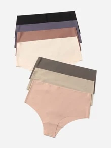 7pack Plus Plain Panty - Multicolor - View 3