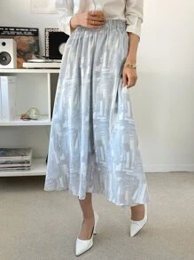 DAZY Váy nữ Tất cả trên in Giải trí - Màu xanh lam - Xem 1