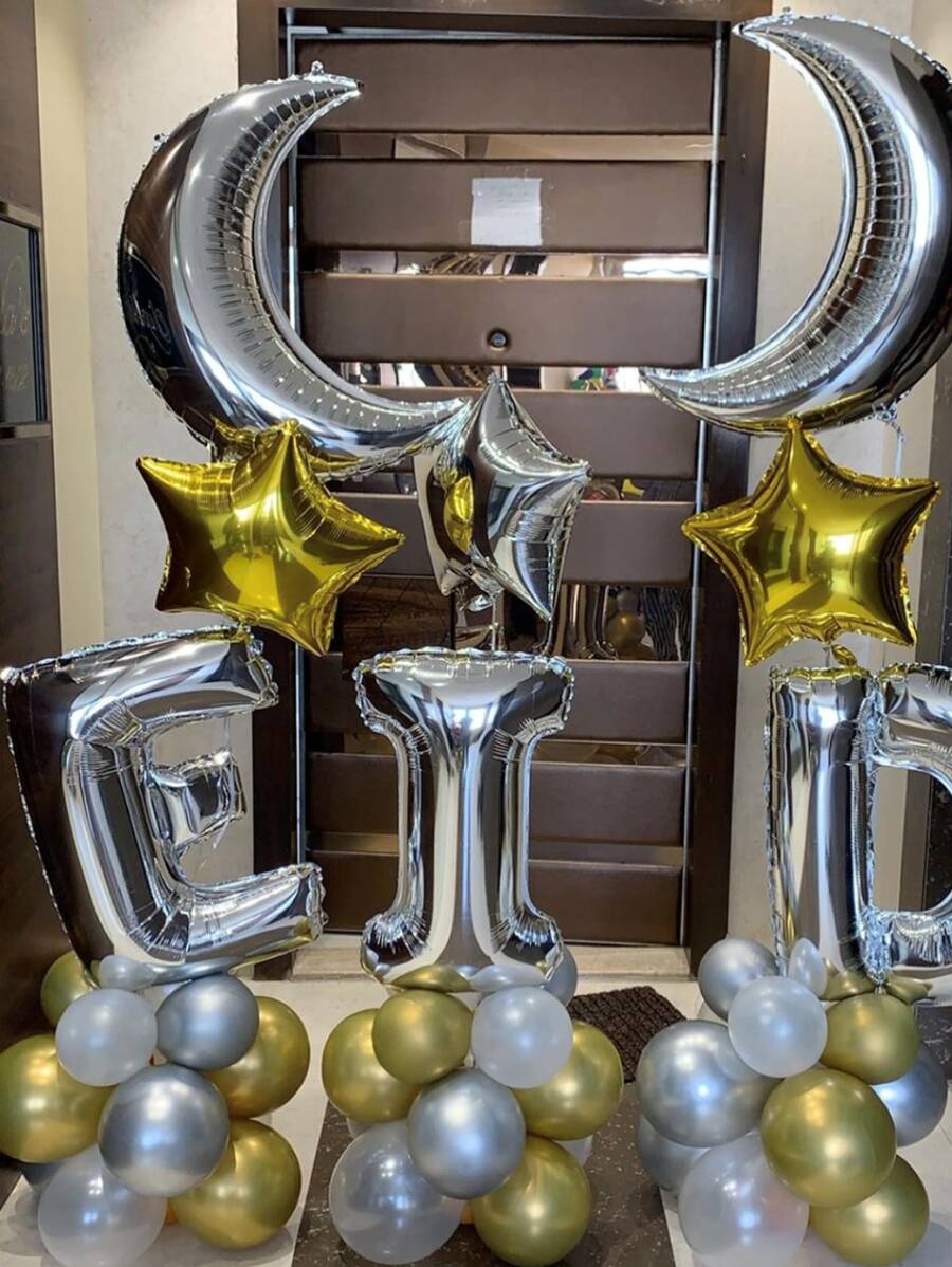 54入組開齋節裝飾氣球