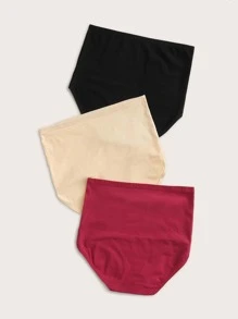 3pack Floral High Waist Panty Set - Multicolor - View 2