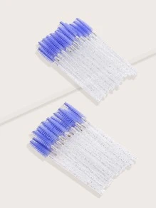 50入組一次性睫毛刷 - 淡紫色 - 查看 1