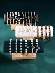 1pc Random Color Jewelry Display Rack - Multicolor - View 4