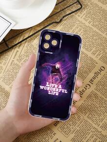 Skateboard Boy Phone Case - Multicolor - View 3