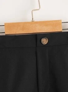 SHEIN Tween Boy 2pcs Slant Pockets Pants, School, Campus, College