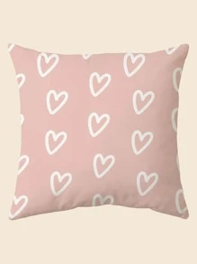 Vỏ đệm in hình trái tim không có chất làm đầy - Nhiều màu - Xem 1