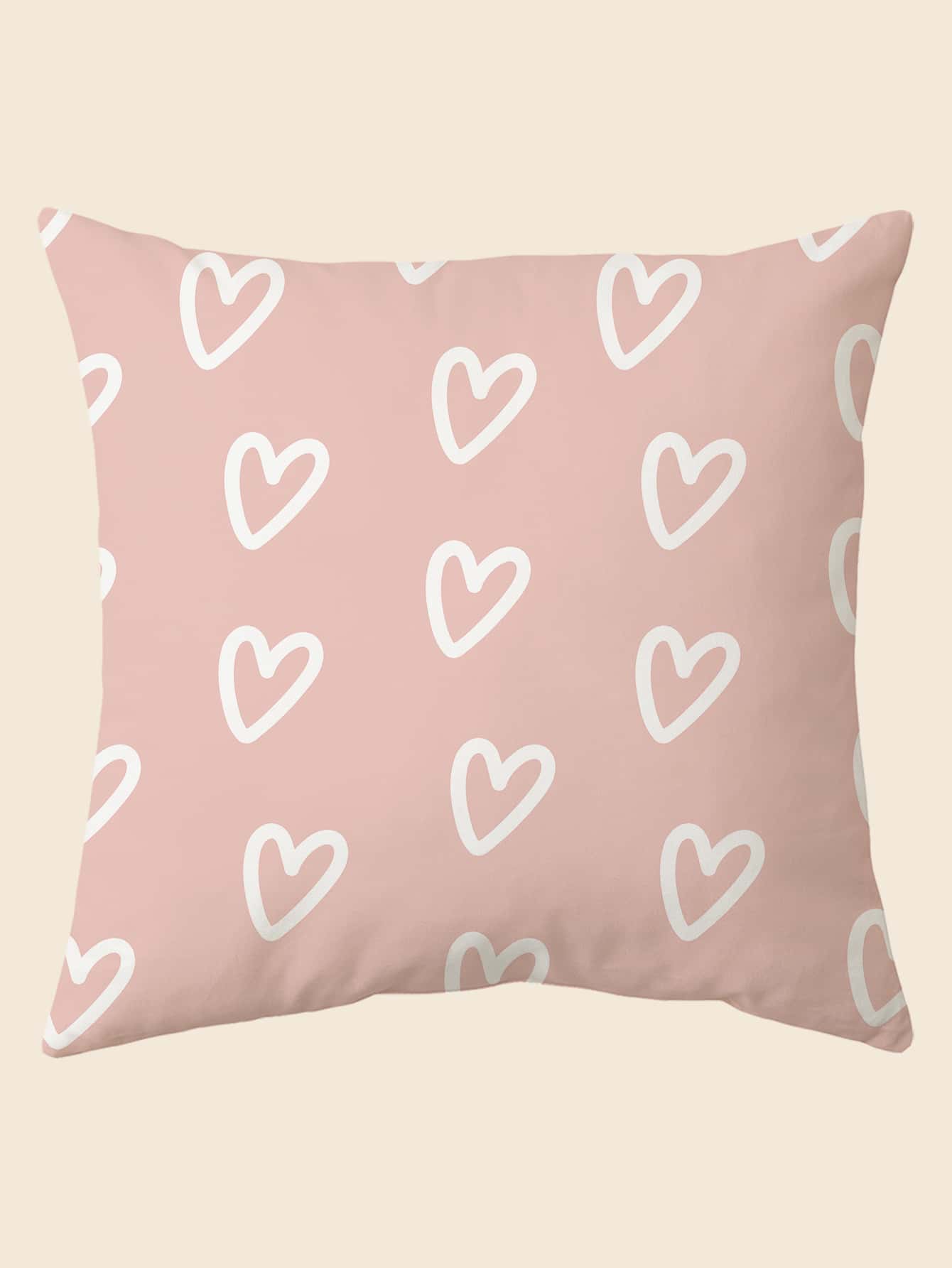 Vỏ đệm in hình trái tim không có chất làm đầy - Nhiều màu - Xem 1