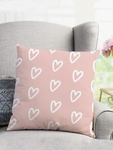 Vỏ đệm in hình trái tim không có chất làm đầy - Nhiều màu - Xem 4