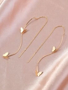 Nooxian 蝴蝶裝飾耳線