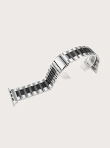 1 pieza banda de Apple Watch de acero inoxidable - Multicolor - Ver 4