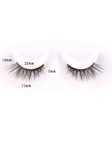 10pairs Cat Eye Individual False Eyelashes