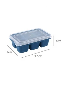 1入組6格隨機色冰塊模具帶蓋 - 彩色 - 查看 3