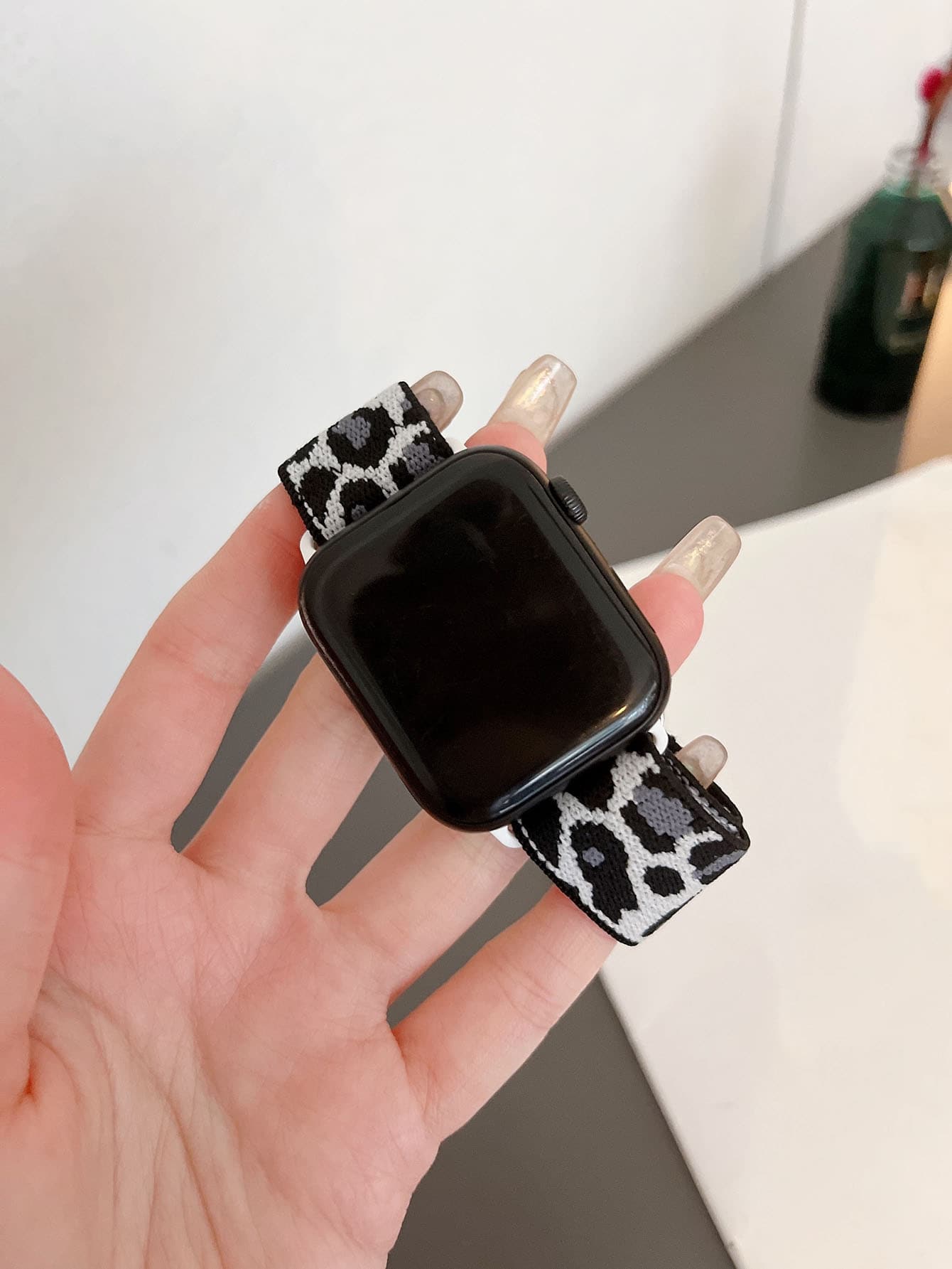 Leopard Watchband Compatible With Apple Watch - Multicolor - View 1