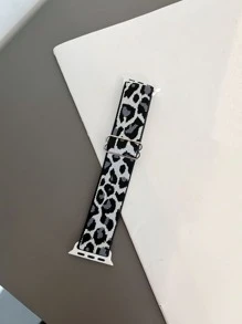 Leopard Watchband Compatible With Apple Watch - Multicolor - View 2
