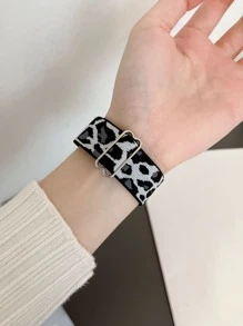 Leopard Watchband Compatible With Apple Watch - Multicolor - View 4