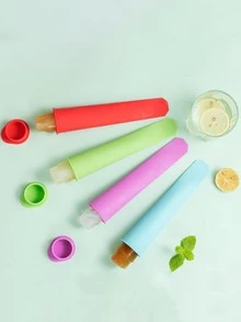 Khuôn làm đá màu ngẫu nhiên 1pc - Nhiều màu - Xem 2