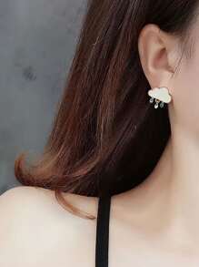 Bông tai thả đám mây - Nhiều màu - Xem 2