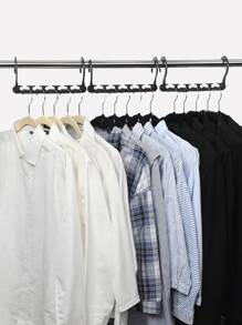 Upgrade Your Closet With This Stylish and Adjustable Multifunctional Clothes Hook - Black - View 2