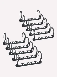 Upgrade Your Closet With This Stylish and Adjustable Multifunctional Clothes Hook - Black - View 3