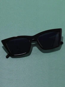 1 coppia di occhiali da sole con montatura in plastica a forma di occhio di gatto, adatti sia per uomo che per donna, accessorio di moda ideale per stile di strada, viaggi, guida, sport, spiaggia, festival, vacanze, pesca, attività all'aperto, uscite, feste