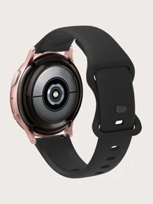 Correa de reloj de silicona simple compatible con Samsung Galaxy Watch 4