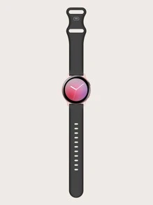 Correa de reloj de silicona simple compatible con Samsung Galaxy Watch 4