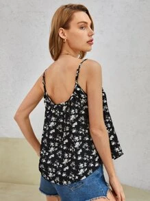 SHEIN Áo hai dây Hoa Boho - Nhiều màu - Xem 1