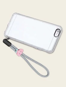 雲裝飾手機掛繩 - 粉色 - 查看 5