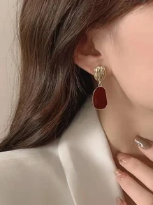 Geometric Drop Earrings