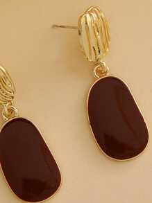 Geometric Drop Earrings