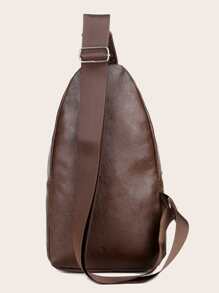 时尚复古腰包，带耳机插孔和可调节拉链肩带的腰包，户外腰包，休闲斜挎包，多口袋胸包，跑步感恩节钱包，节日包，节日必需品包贴纸包，冬季棕色包，返校情人节礼物，情人节礼物，复古运动生活礼品包，腰包，春季复古包，学校用品，侧包，学生腰带，钱包必需品，商务小包，复古包，男士背包 - 咖啡棕 - 查看 4