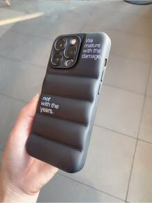 Ốp điện thoại hình con cá nóc có khẩu hiệu tương thích với iPhone15/15Plus/15Pro/15Promax - Nhiều màu - Xem 3