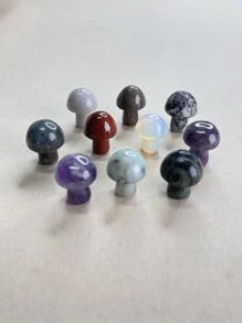 10 cái Nấm DIY Trang sức Phụ kiện - Nhiều màu - Xem 1