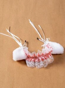 蕾絲耳朵女僕裝髮箍