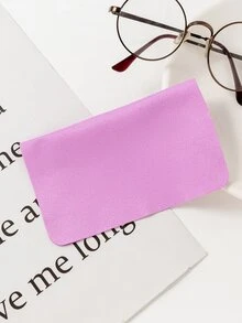 極簡眼鏡布 - 粉色 - 查看 2