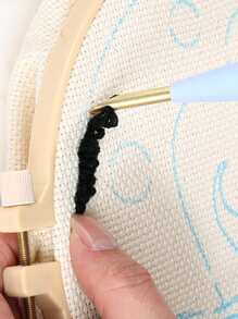 1pc DIY Poke Embroidery Needle, Needle Art  Tool For Hand Craft - Multicolor - View 6