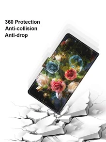 Hộp đựng điện thoại ví hoa có dây buộc - Nhiều màu - Xem 5