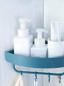 1pc Multifunction Storage Rack - Blue - View 2