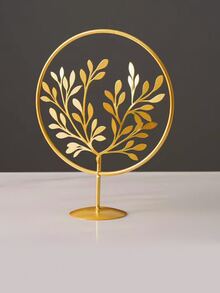 1 pieza Decoración en forma de árbol - Dorado - Ver 2