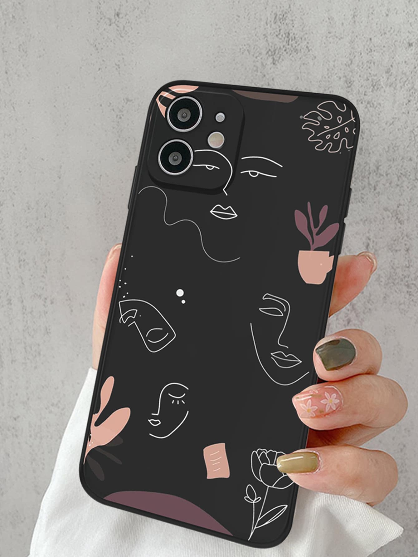 hộp đựng điện thoại dòng nghệ thuật - Nhiều màu - Xem 1